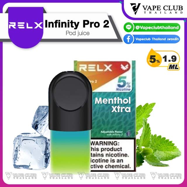 Infinity Pod Juice Menthol Xtra Nic