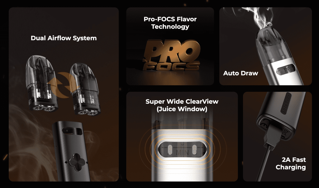 Uwell Caliburn Explorer Pod System