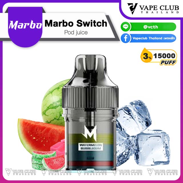 Marbo Switch Pod Juice Watermelon bb