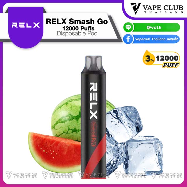RELX Smash Go Puffs Disposable Pod Watermelon n
