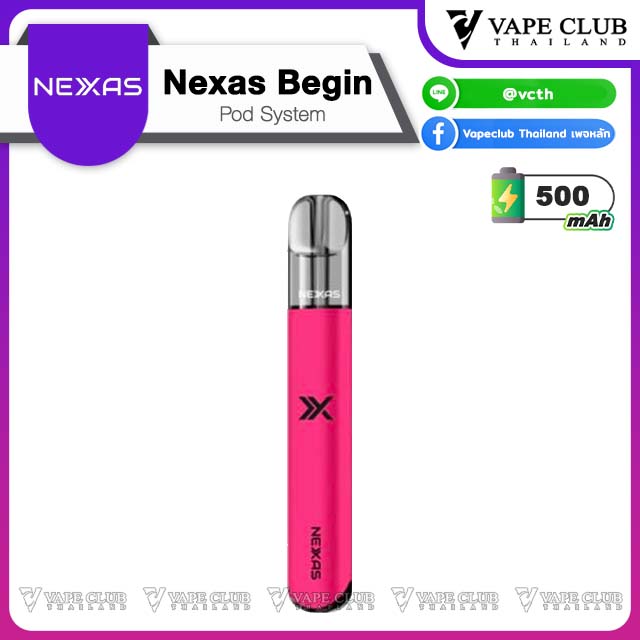 Nexas Begin Pod Kit Pink Venom