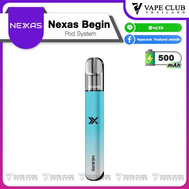 Nexas Begin Pod Kit Turquoies Blue
